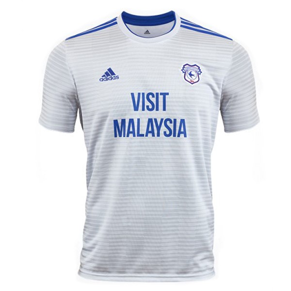Camiseta Cardiff City Segunda equipo 2018-19 Blanco